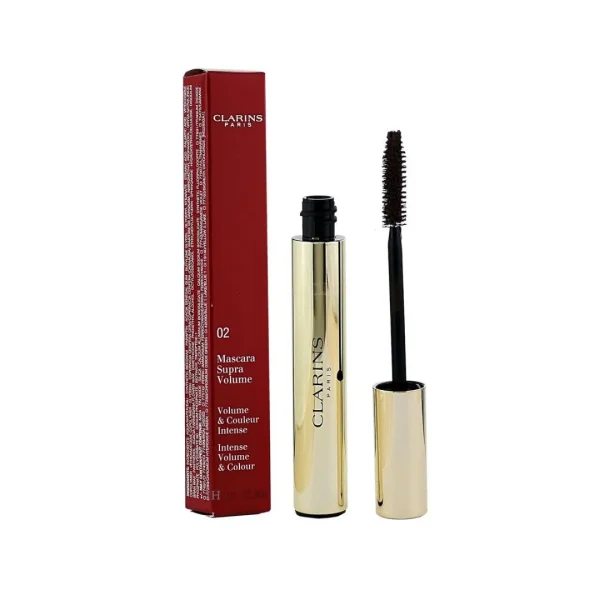 Clarins Paris Supra Volume Mascara 02 Intense Colour (8ml)