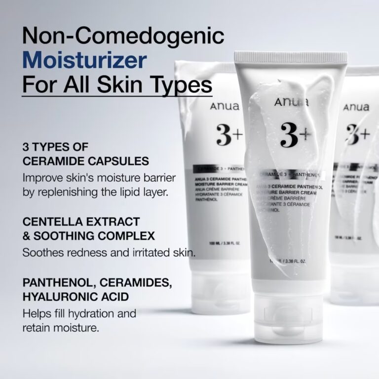 ANUA 3 Ceramide Panthenol Moisture Barrier Cream