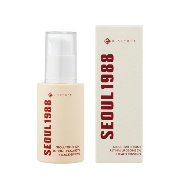 K-SECRET Seoul 1988 - Retinal Liposome 2% + Black Ginseng Serum [30ml]