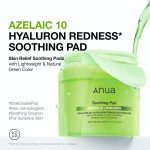 Anua – Azelaic 10 Hyaluron Redness Soothing Pad 90 Pads [230ml] - Image 2