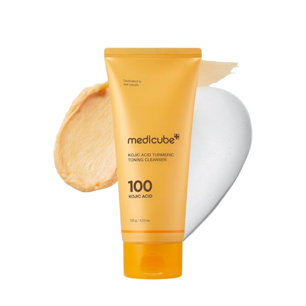 Medicube Kojic Acid Turmeric Toning Cleanser (120g)