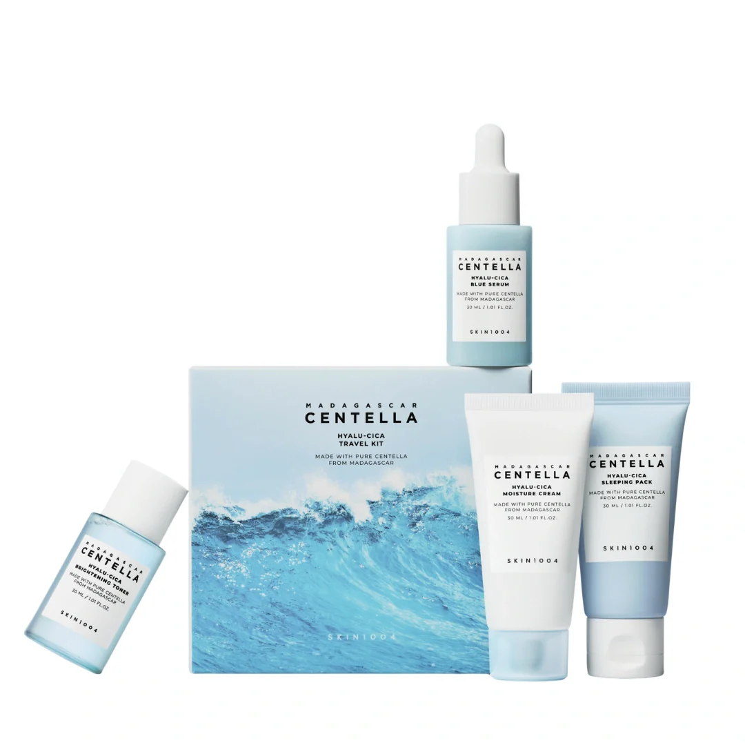 SKIN1004 - Madagascar Centella HYALU-CICA Travel Kit -01 SKIN1004 - Madagascar Centella HYALU-CICA Travel Kit - Image 1