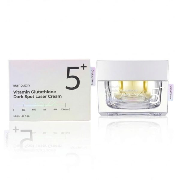 numbuzin - No. 5+ Vitamin Glutathione Dark Spot Laser Cream